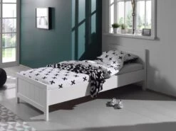 Bed Erik 90x200 Cm - Wit -Kinderkamer Meubelen ERBE9014 2cfa