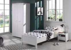 Kledingkast Erik 2 Deuren -Kinderkamer Meubelen ERCO04 e40c scaled