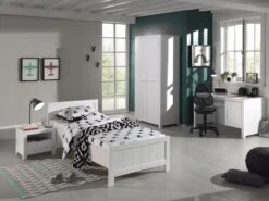 Bed Erik 90x200 Cm - Wit -Kinderkamer Meubelen ERCO06 cc8d