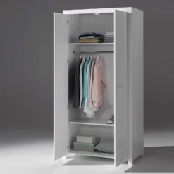 Kledingkast Erik 2 Deuren -Kinderkamer Meubelen ERKL1214 01 INFa 2783