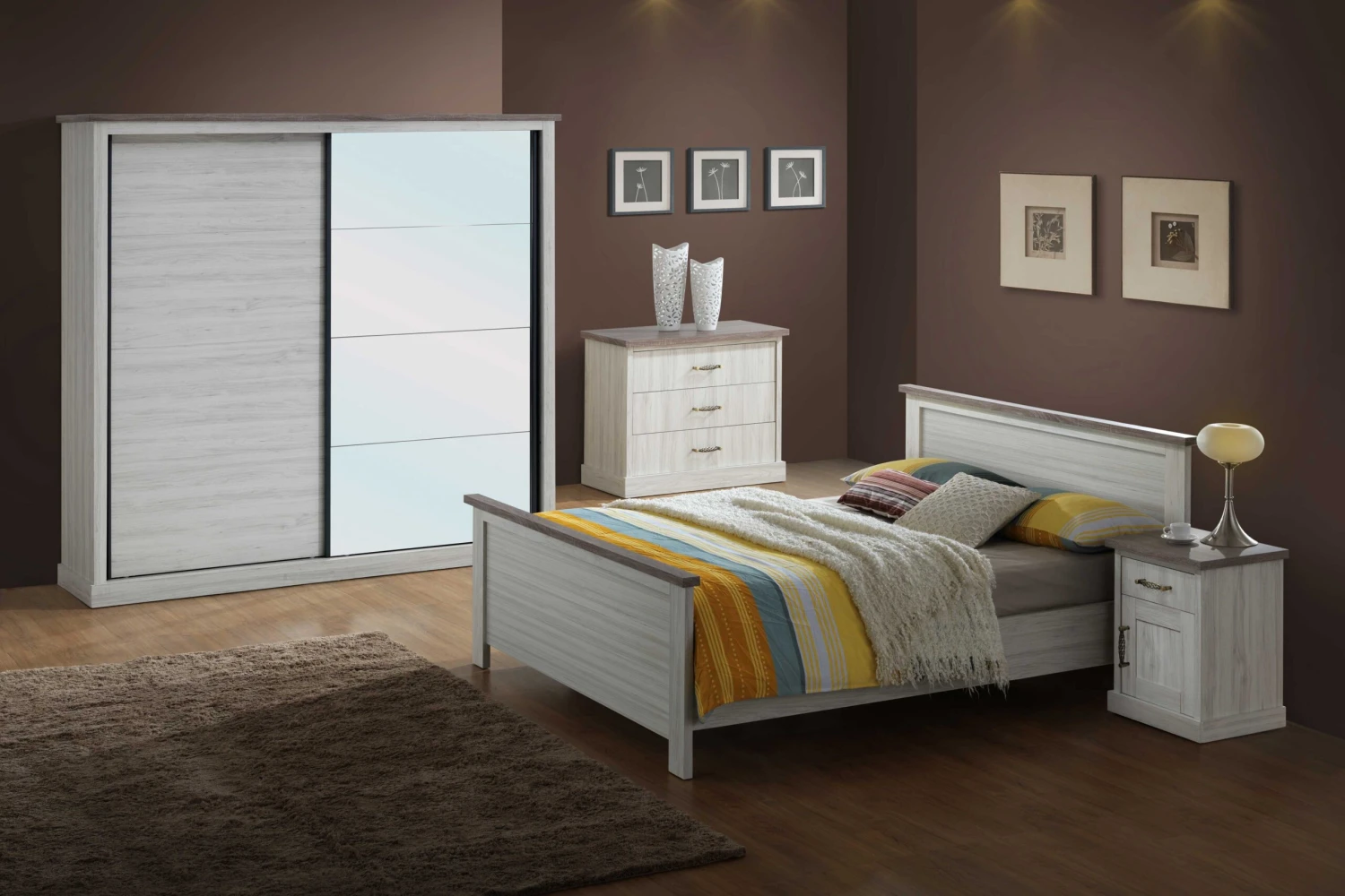 Commode Emily 3 Laden 4 Commode Emily 3 Laden - Afbeelding 4