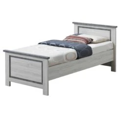 Bed Hannelore - Eik Met Betonlook Afwerking -Kinderkamer Meubelen Emma bed 90 HD dc6f scaled