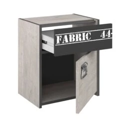 Kinderkamerset Fabric | Kinderbed, Nachtkastje, Commode, Bureau -Kinderkamer Meubelen FABRIC 2311 CHEV OUV C 20200213010902 ea6e