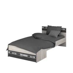 Kinderkamerset Fabric | Kinderbed, Nachtkastje, Commode, Bureau -Kinderkamer Meubelen FABRIC 2311 L2TI COUETTE D bd3a