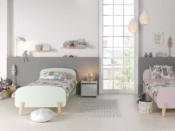 Kiddy Nachttafel Met Opbergruimte - Mintgroen -Kinderkamer Meubelen KICO1700 5ae0