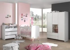 Babybed Kiddy 60x120 - Wit -Kinderkamer Meubelen KICOBB04 be9f