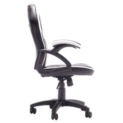 Kinderbureaustoel Kidz - Zwart/wit -Kinderkamer Meubelen KIDZ 05 SIDE 7c69