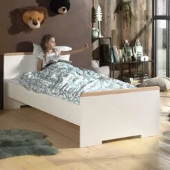 Bed London 90x200 - Wit