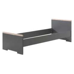 Bed London 90x200 - Antraciet -Kinderkamer Meubelen LDBE9080 INF fadb