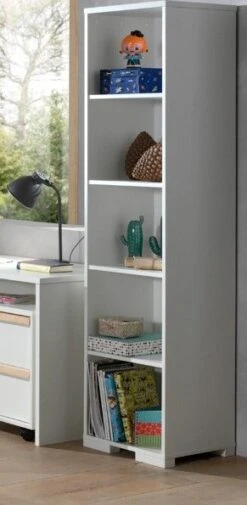 Boekenkast London 45cm - Wit