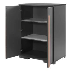 Kinderkledingkast London 98x56x116cm - Antraciet -Kinderkamer Meubelen LDHSKL80 03 84b4