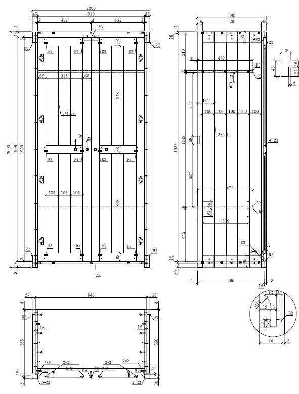 Extra Legplank Voor Kledingkast Lewis 2 Deuren - Wit 2 Extra Legplank Voor Kledingkast Lewis 2 Deuren - Wit - Afbeelding 2