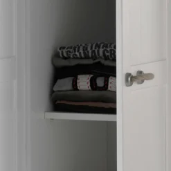 Extra Legplanken (2 Stuks) Voor Kledingkast Lewis 3 Deuren - Wit