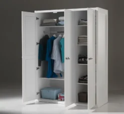 Extra Legplanken (2 Stuks) Voor Kledingkast Lewis 3 Deuren - Wit -Kinderkamer Meubelen LEKL1314 06 b9f3