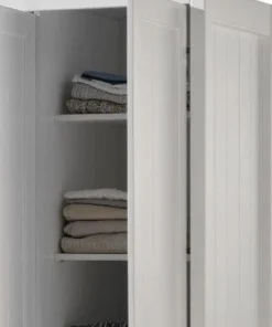 Extra Legplanken (2 Stuks) Voor Kledingkast Lewis 3 Deuren - Wit -Kinderkamer Meubelen LEW3LP14 01 a384