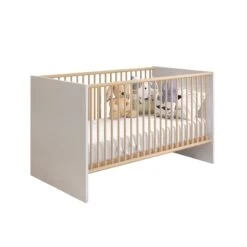 Babybed Mats | 144 X 78 X 83 Cm | Bruin-wit Decor -Kinderkamer Meubelen Mats Color BZ 1976 620 01 dynamisch D Freisteller 20220825 9b8a scaled