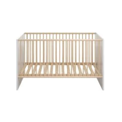 Babybed Mats | 144 X 78 X 83 Cm | Bruin-wit Decor -Kinderkamer Meubelen Mats Color BZ 1976 620 01 frontal Freisteller 20220825 ff8d scaled