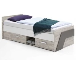 FMD Eenpersoonsbed Nano Met 2 Lades 11 FMD Eenpersoonsbed Nano Met 2 Lades -Kinderkamer Meubelen Nona 1 e797