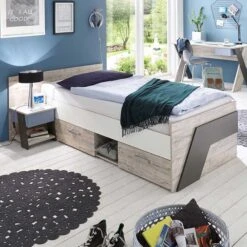 FMD Eenpersoonsbed Nano Met 2 Lades