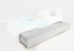 Uittrekbaar Bedbodem Ole | 199 X 95 X 21 Cm | Wit