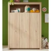 Garderobekast Kinderkamer Olivia | 130 X 54 X 186 Cm | Sägerau Light Oak