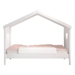Open Bedhuisje Amori 90x200 Cm Met Uitvalbeveiliging - Wit -Kinderkamer Meubelen Ontwerp zonder titel 36 5570