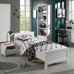 Kinderkamercombinatie Erik 10 (incl.lattenbodem)-wit -Kinderkamer Meubelen Ontwerp zonder titel 7 6f25