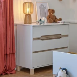 Commode Mia 3 Lades - Wit