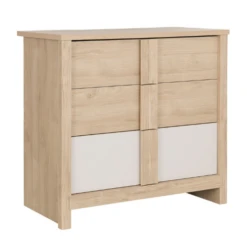 Commode Otto 3 Lades - Kastanje/wit 10 Commode Otto 3 Lades - Kastanje/wit -Kinderkamer Meubelen Ontwerp zonder titel 2022 07 07T165851.004 45d1