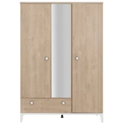 Kledingkast Ciana 3 Deuren 1 Lade - Eik -Kinderkamer Meubelen Ontwerp zonder titel 2022 07 18T092323.623 c714