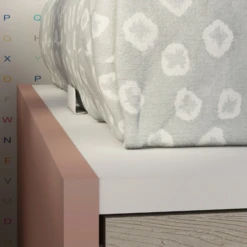 Stapelbed Fleur Met Kast & Lades - Oudroze -Kinderkamer Meubelen Ontwerp zonder titel 2022 10 24T132220.533 77a7