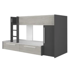 Stapelbed Fleur Met Kast & Lades - Grijs -Kinderkamer Meubelen Ontwerp zonder titel 2022 10 24T134008.500 4ef3