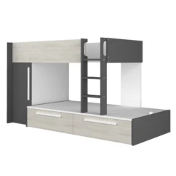 Stapelbed Fleur Met Kast & Lades - Grijs -Kinderkamer Meubelen Ontwerp zonder titel 2022 10 24T134033.873 6efd