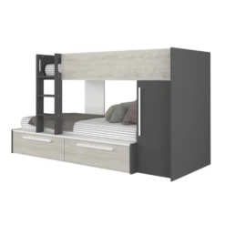 Stapelbed Fleur Met Kast & Lades - Grijs -Kinderkamer Meubelen Ontwerp zonder titel 2022 10 24T134202.399 5aab