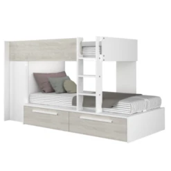 Stapelbed Fleur Met Kast & Lades - Wit -Kinderkamer Meubelen Ontwerp zonder titel 2022 10 24T135621.046 cf2a