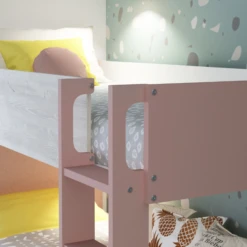 Stapelbed Fleur Met Bedlades - Oudroze -Kinderkamer Meubelen Ontwerp zonder titel 2022 10 24T140803.495 51ae