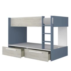 Stapelbed Fleur Met Bedlades - Blauw -Kinderkamer Meubelen Ontwerp zonder titel 2022 10 24T142037.744 e752