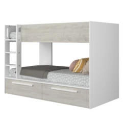 Stapelbed Fleur Met Bedlades - Wit -Kinderkamer Meubelen Ontwerp zonder titel 2022 10 24T142643.365 1ebd