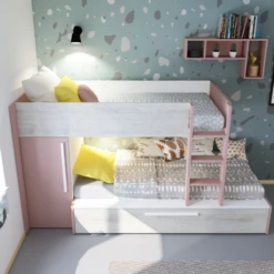 Stapelbed Fleur Met Kast & Bedlade - Oudroze -Kinderkamer Meubelen Ontwerp zonder titel 2022 10 24T144227.132 6cf3