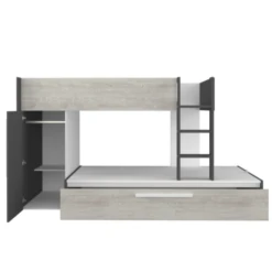 Stapelbed Fleur Met Kast & Bedlade - Grijs -Kinderkamer Meubelen Ontwerp zonder titel 2022 10 24T144656.968 cdcd