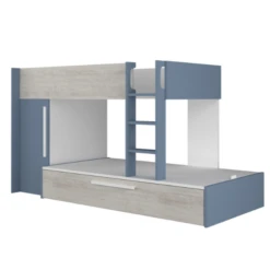 Stapelbed Fleur Met Kast & Bedlade - Blauw -Kinderkamer Meubelen Ontwerp zonder titel 2022 10 24T145125.181 96b8