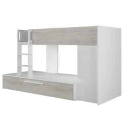 Stapelbed Fleur Met Kast & Bedlade - Wit -Kinderkamer Meubelen Ontwerp zonder titel 2022 10 24T150738.302 1ced