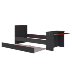 Bed Bzone 90x200 Cm Met Bedlade, Bureau En Ledverlichting - Antraciet 20 Bed Bzone 90x200 Cm Met Bedlade, Bureau En Ledverlichting - Antraciet -Kinderkamer Meubelen Ontwerp zonder titel 2022 10 24T154049.414 1350