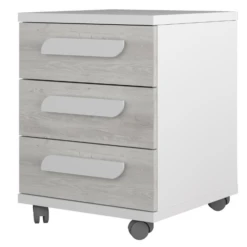 Nachtkastje Bo0 Met Wieltjes, 3 Lades En Langwerpige Handgreep - Wit/grenen 11 Nachtkastje Bo0 Met Wieltjes, 3 Lades En Langwerpige Handgreep - Wit/grenen -Kinderkamer Meubelen Ontwerp zonder titel 2022 10 24T161859.216 0ec5