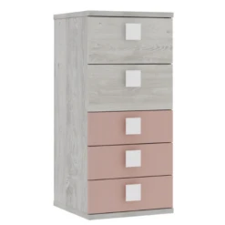 Ladekast Bo0 98 Cm Met 5 Lades - Grenen/ Oudroze 13 Ladekast Bo0 98 Cm Met 5 Lades - Grenen/ Oudroze -Kinderkamer Meubelen Ontwerp zonder titel 2022 10 24T164125.183 8c81