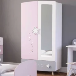 Kleerkast Stellar | 95 X 51,6 X 186,8 Cm | Melaminecoating