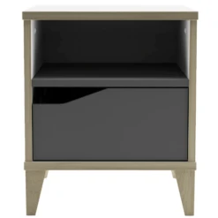 Nachtkastje Gerry-lichtgrijs/mat Wit/Kronberg Eik -Kinderkamer Meubelen Ontwerp zonder titel 2023 04 17T163622.227 4c97