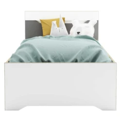 Bed Gerry 90 X 190/200 Cm Zonder Bedlade-lichtgrijs/mat Wit/Kronberg Eik -Kinderkamer Meubelen Ontwerp zonder titel 2023 04 18T082244.035 9069