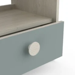 Nachtkastje Ilyas-Topanga Eik/grijsgroen -Kinderkamer Meubelen Ontwerp zonder titel 2023 04 24T161242.986 3816