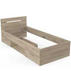 Bed Micheline 90 X 200 Cm-Kronberg Eik -Kinderkamer Meubelen Ontwerp zonder titel 2023 04 25T111419.489 dbea